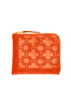 COMME DES GARÇONS WALLET - SA3100 ORANGE EMBOSS - bild 1
