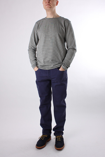 MEN'S BRANDS - A.P.C. - A.P.C. - L/S TRIPE TEE