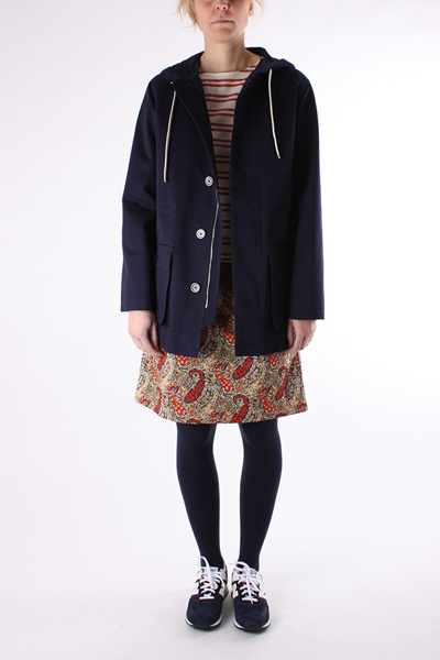 WOMEN'S BRANDS - A.P.C. - A.P.C. - VINTAGE PARKA NAVY