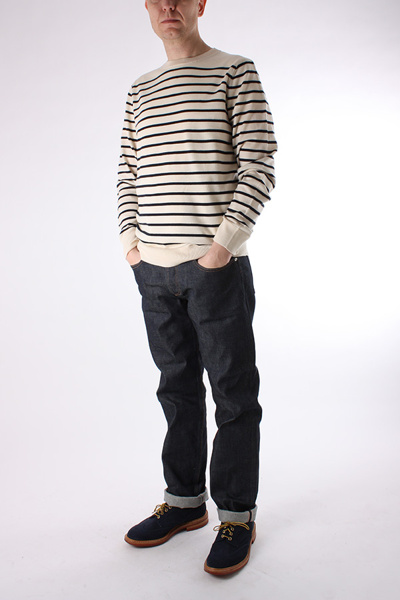 MEN'S BRANDS - A.P.C. - A.P.C. - STRIPE PULLOVER