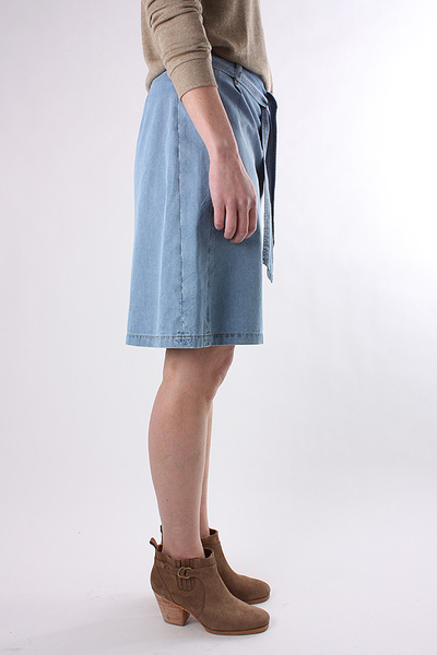 A.P.C. - BELTED DENIM SKIRT
