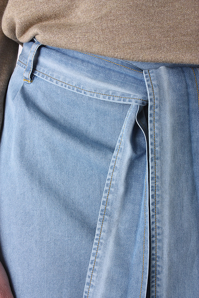 A.P.C. - BELTED DENIM SKIRT