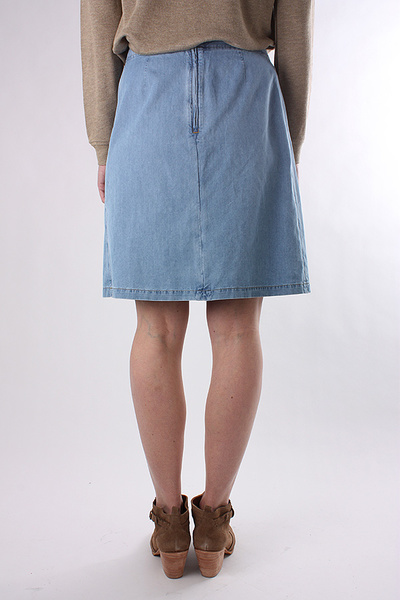 A.P.C. - BELTED DENIM SKIRT