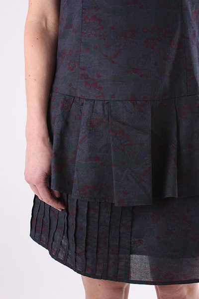 RITTENHOUSE - FLORAL DROP WAIST DRESS