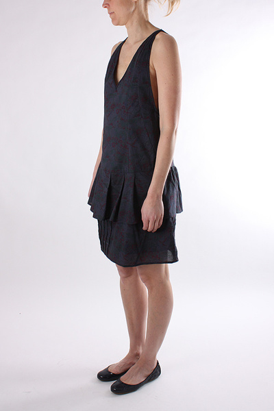 RITTENHOUSE - FLORAL DROP WAIST DRESS