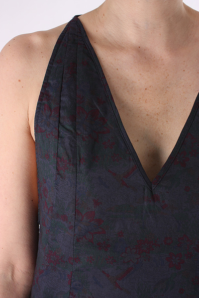 RITTENHOUSE - FLORAL DROP WAIST DRESS