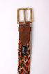 ANGLO LEATHERCRAFT - 13 PLY BRAIDED BELT MULTI BROWN - bild 4