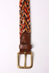 ANGLO LEATHERCRAFT - 13 PLY BRAIDED BELT MULTI BROWN - bild 2
