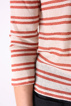 A.P.C. - L/S STRIPE TOP RED - bild 4