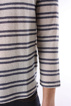 A.P.C. - L/S STRIPE TOP NAVY - bild 5