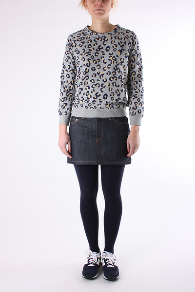 WOMEN'S BRANDS - A.P.C. - A.P.C. - LEOPARD SWEAT