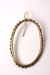 DREAM COLLECTIVE - LARGE OVAL BEADED EARRINGS - bild 2