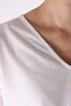 A.P.C. - V NECK TEE WHITE - bild 5