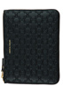 COMME DES GARÇONS WALLET - SA510 BLACK EMBOSS - bild 1