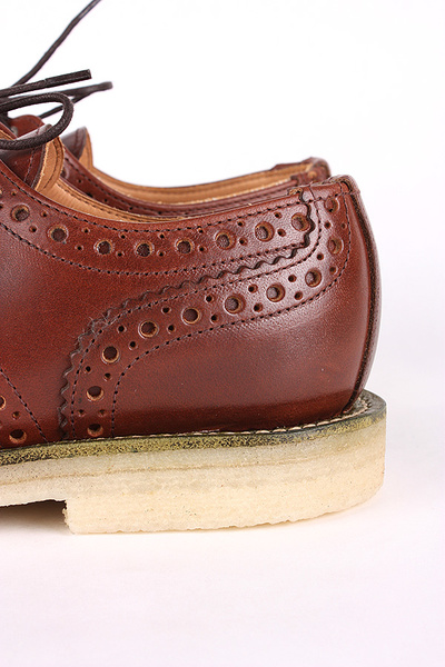 MARK MCNAIRY - LADIES TAN WAX COUNTRY BROGUE