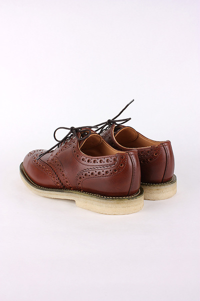 MARK MCNAIRY - LADIES TAN WAX COUNTRY BROGUE