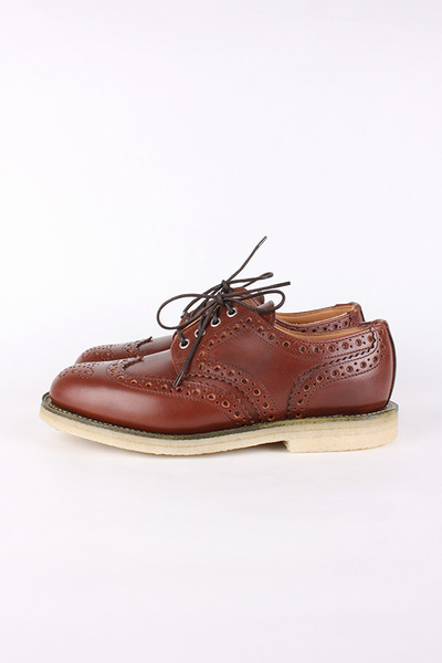 MARK MCNAIRY - LADIES TAN WAX COUNTRY BROGUE
