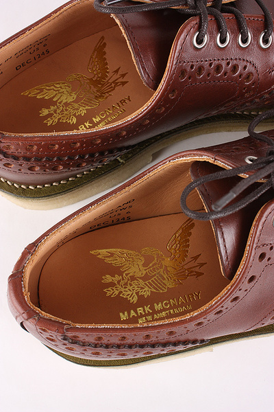 MARK MCNAIRY - LADIES TAN WAX COUNTRY BROGUE